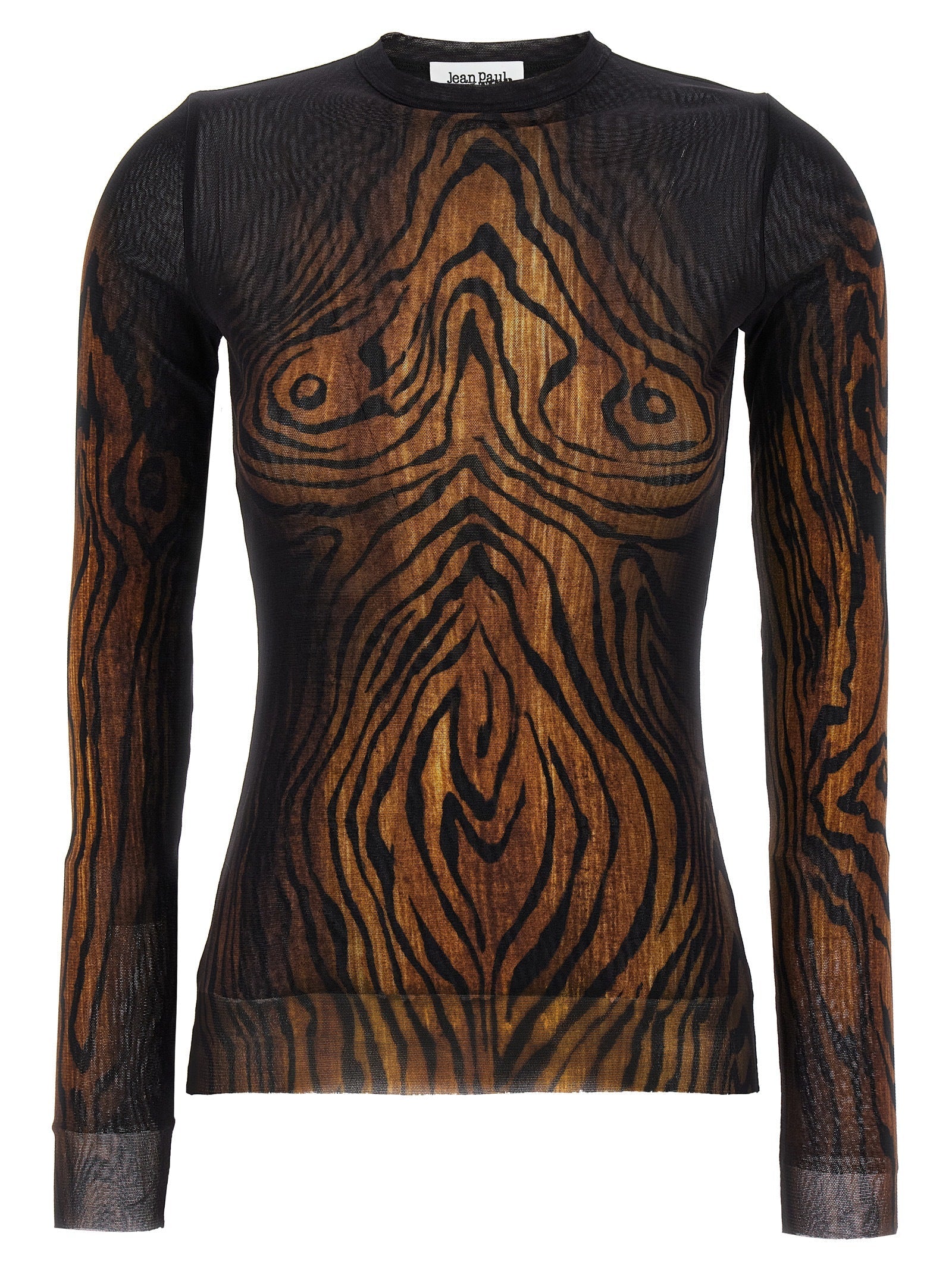 Jean Paul Gaultier Multicolor Polyamide Pattern Shirt