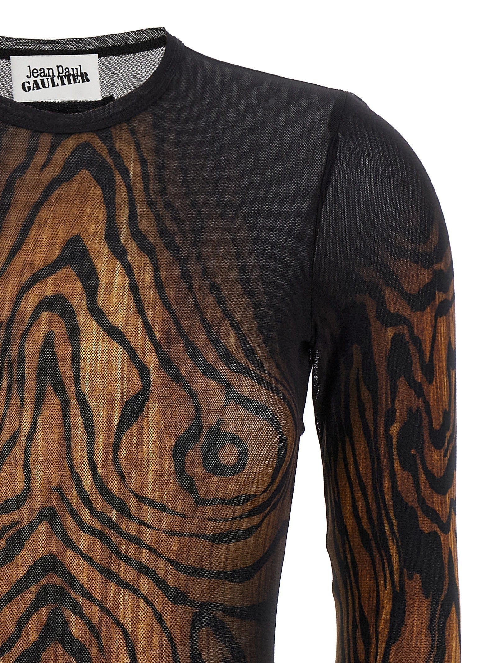 Jean Paul Gaultier Multicolor Polyamide Bodysuit