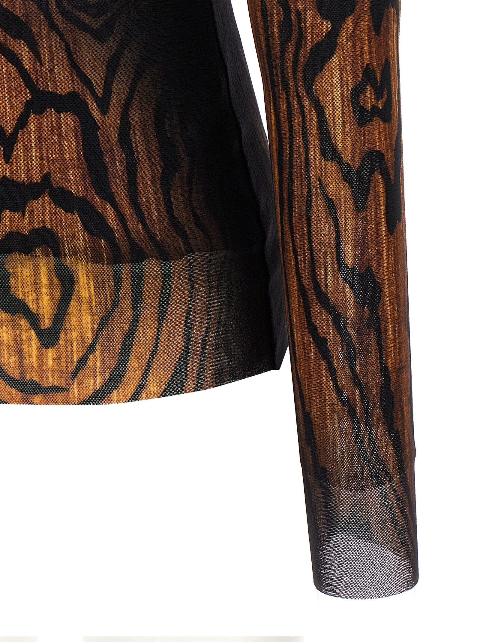 Jean Paul Gaultier Multicolor Polyamide Pattern Shirt