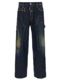 Dsquared² Blue Cotton Jeans Denim