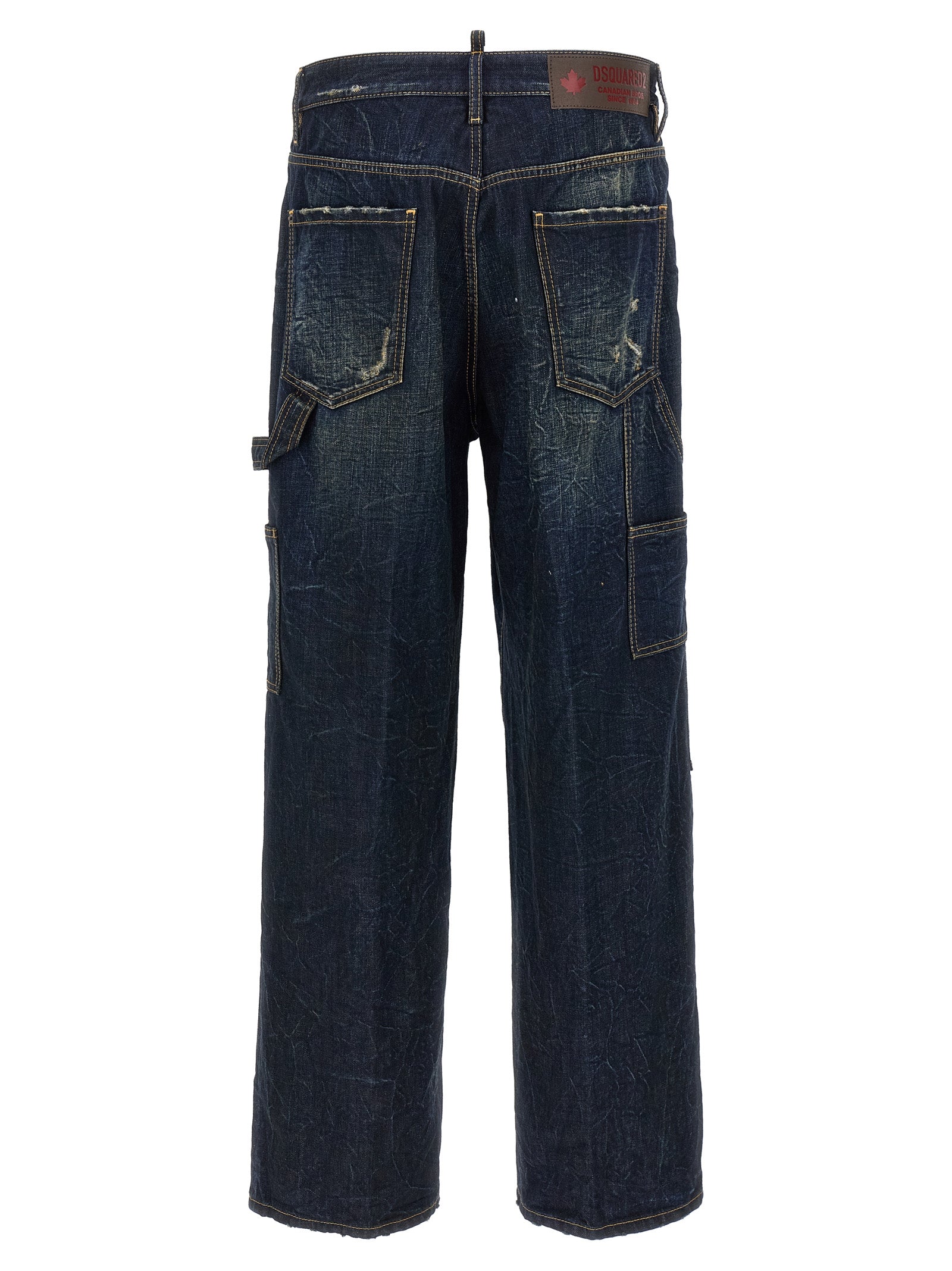 Dsquared² Blue Cotton Jeans Denim