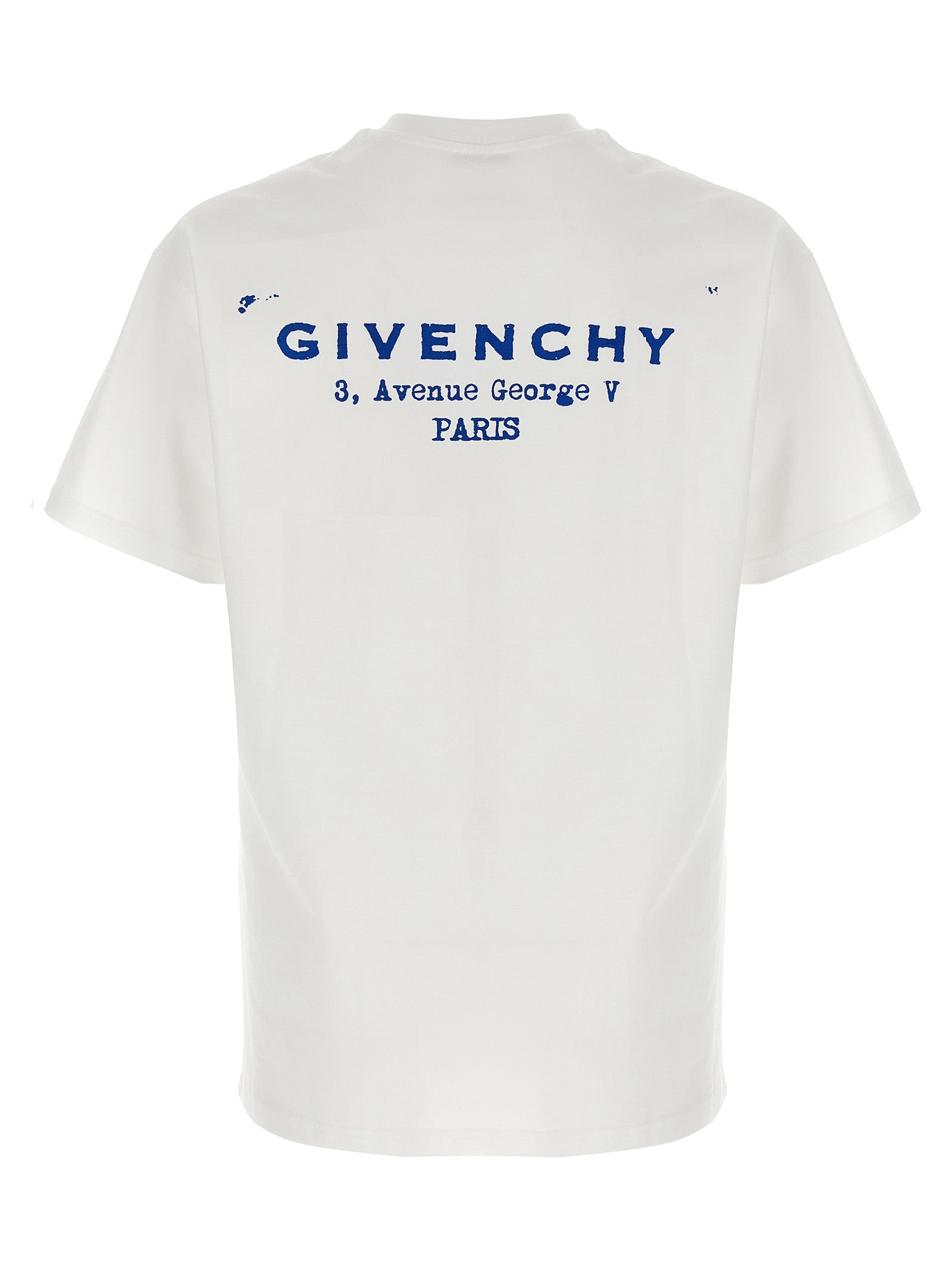 Givenchy White Cotton T-Shirt