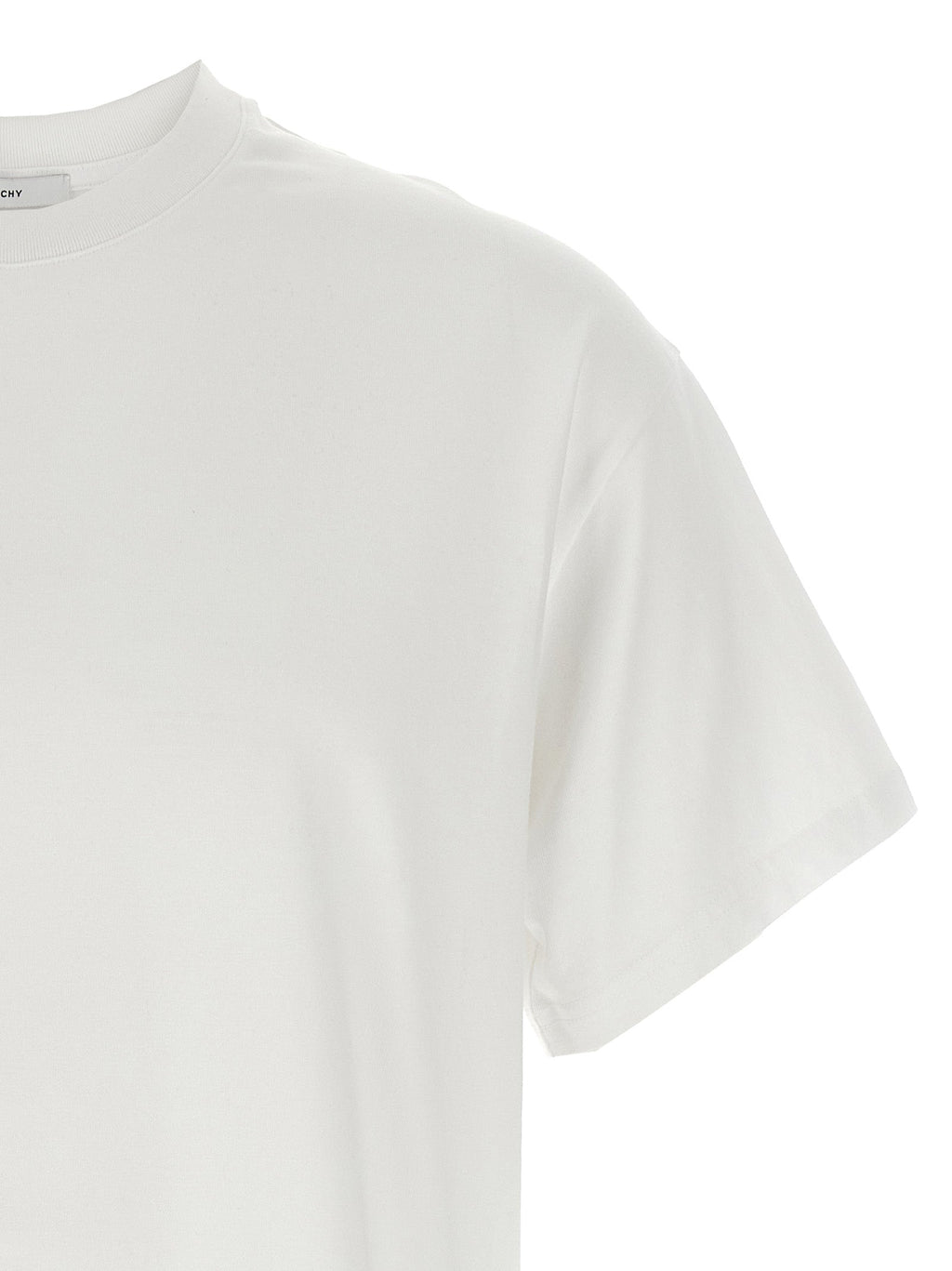 Givenchy White Cotton T-Shirt