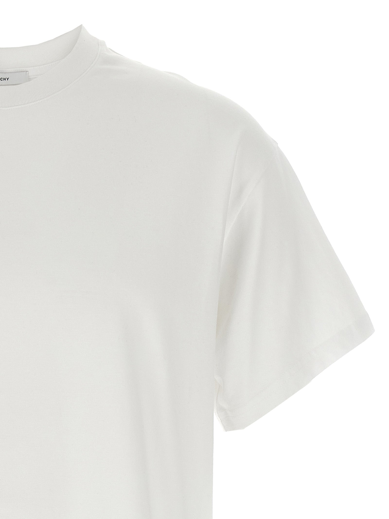 Givenchy White Cotton T-Shirt