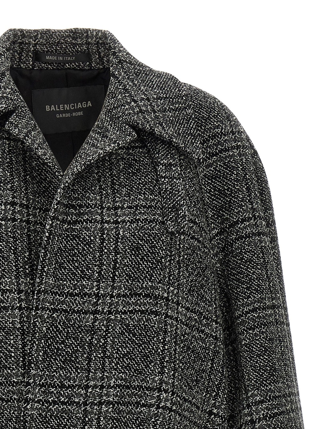 Balenciaga Black Wool Coat