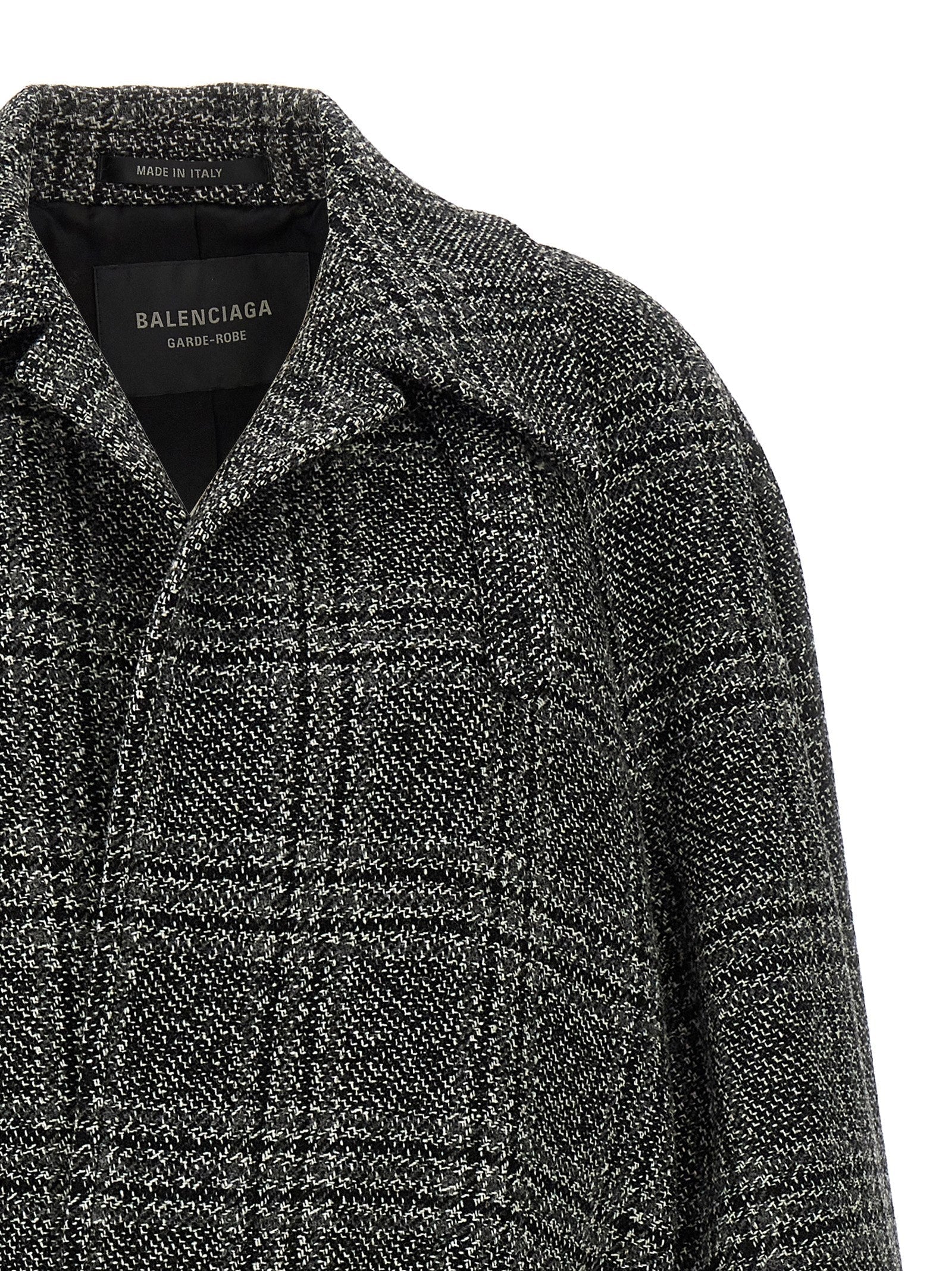 Balenciaga Black Wool Coat