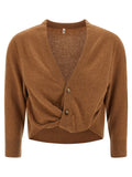 R13 Brown Cashmere Cardigan