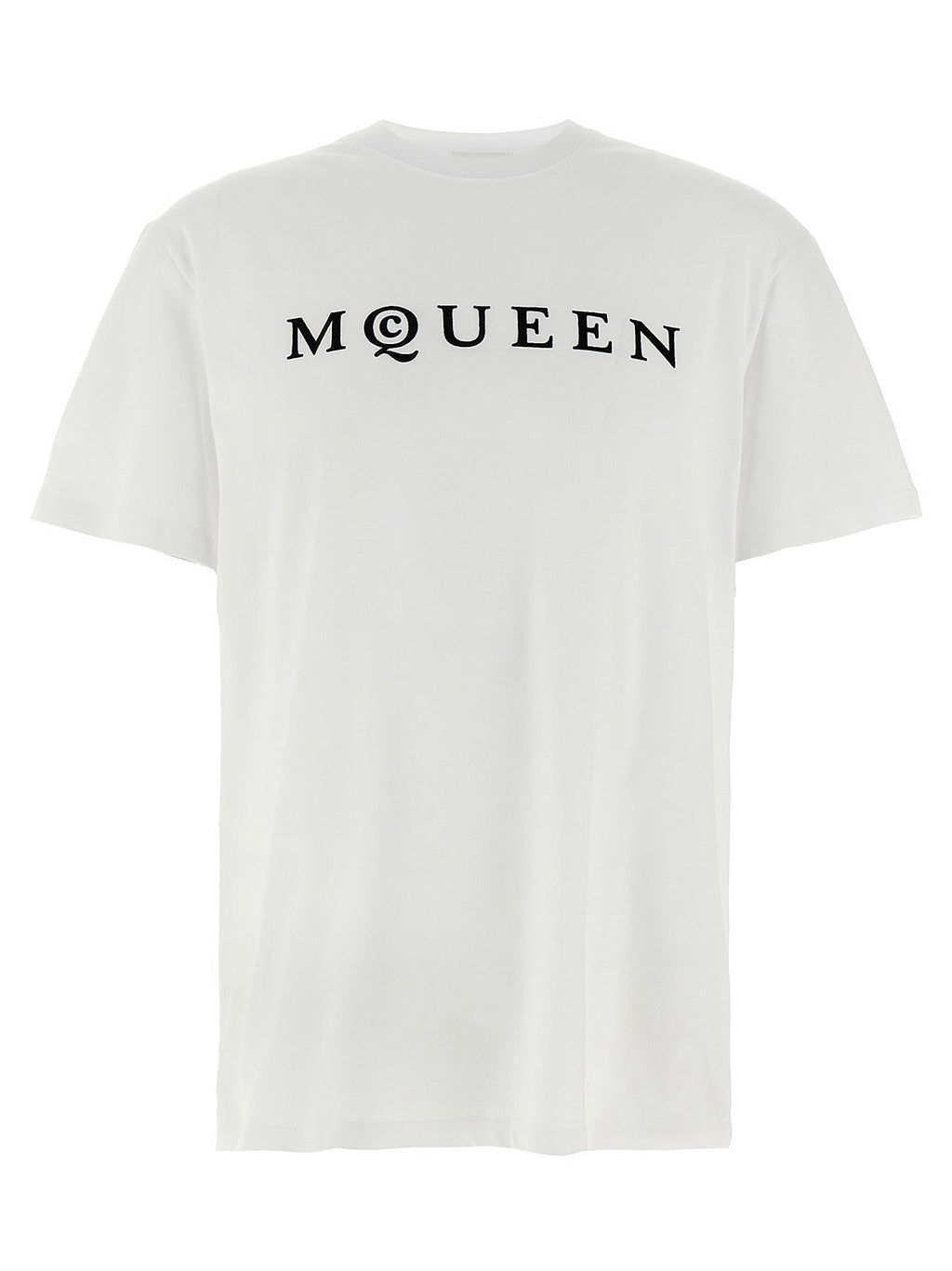 Alexander McQueen Bicolor Cotton T-Shirt