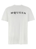 Alexander McQueen Bicolor Cotton T-Shirt
