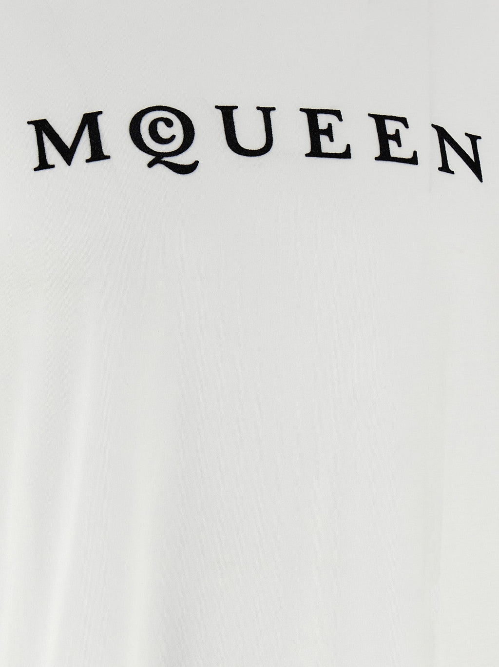 Alexander McQueen Bicolor Cotton T-Shirt