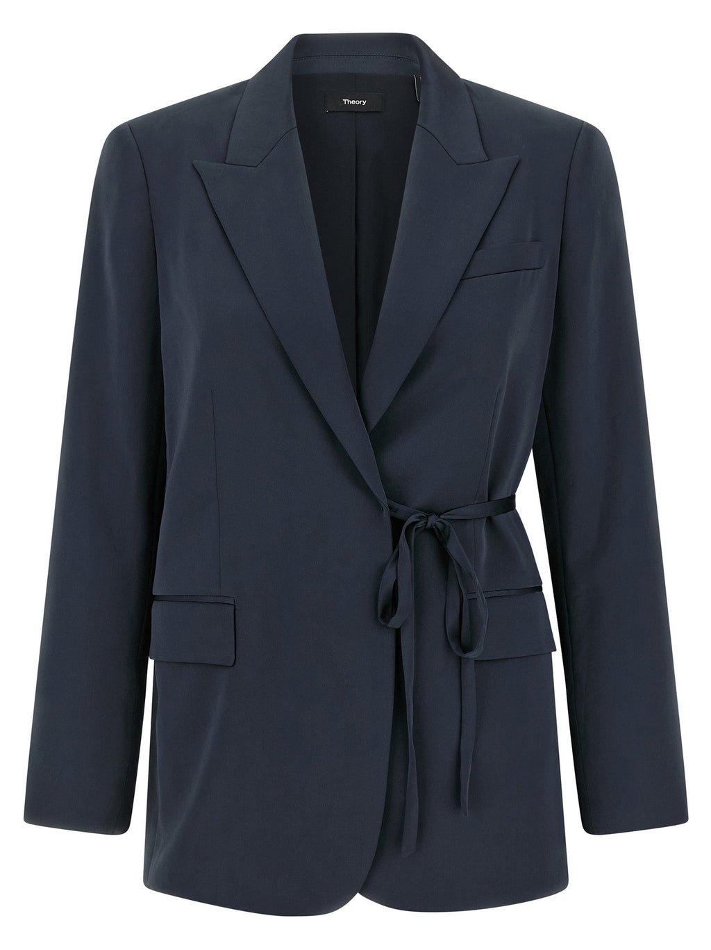 Theory Blue Polyester Blazer