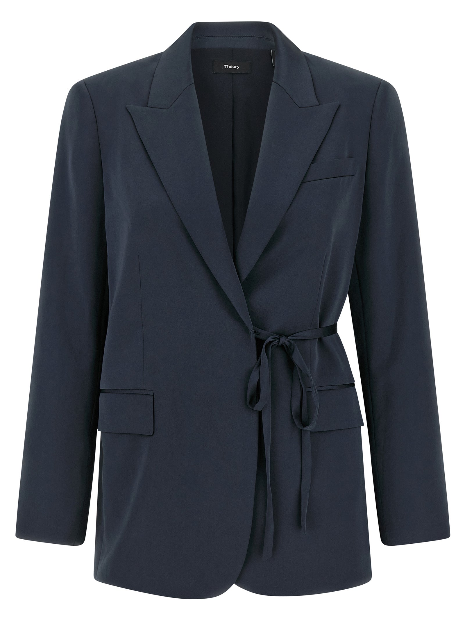 Theory Blue Polyester Blazer