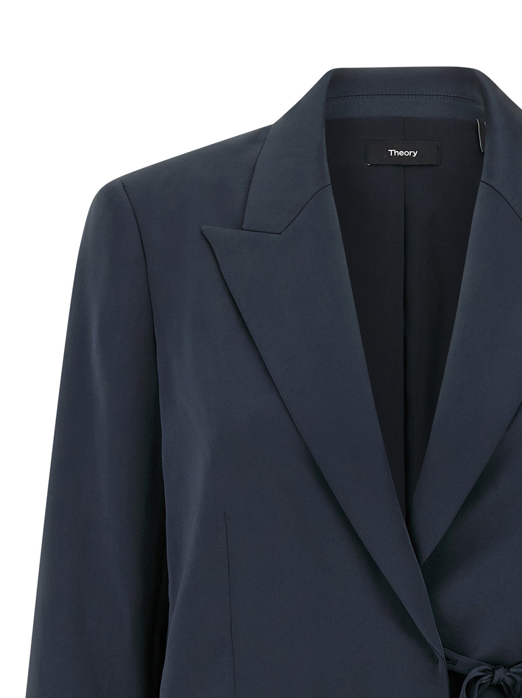 Theory Blue Polyester Blazer