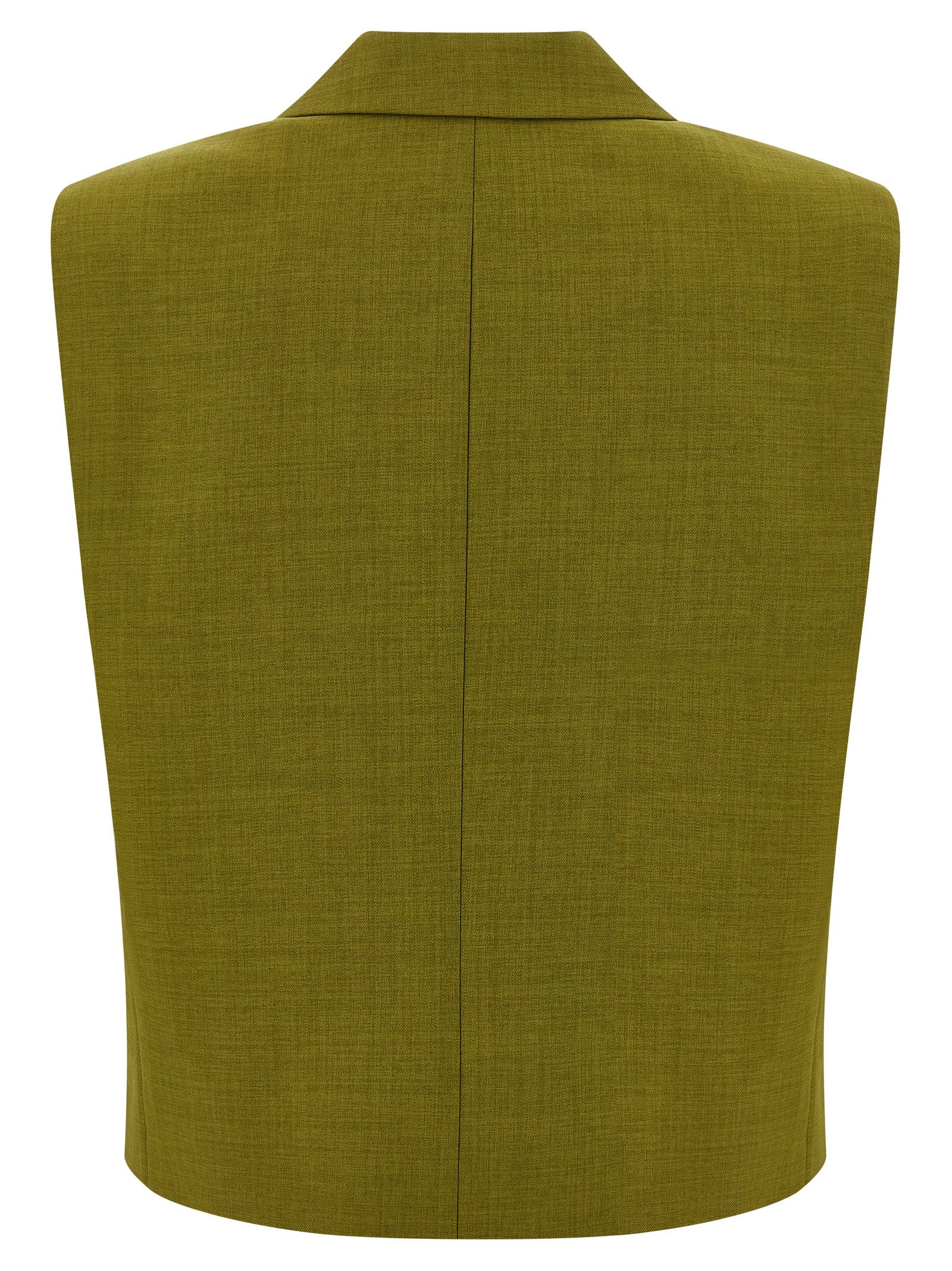 Theory Bicolor Polyester Sleeveless Jacket