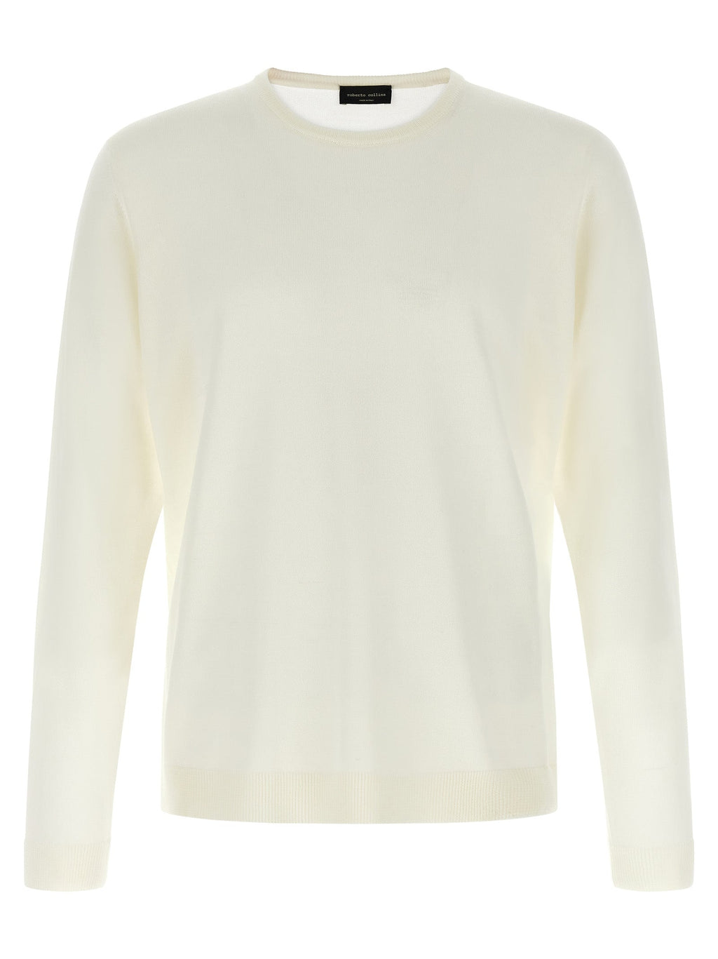 Roberto Collina Beige Merino Wool Cardigan
