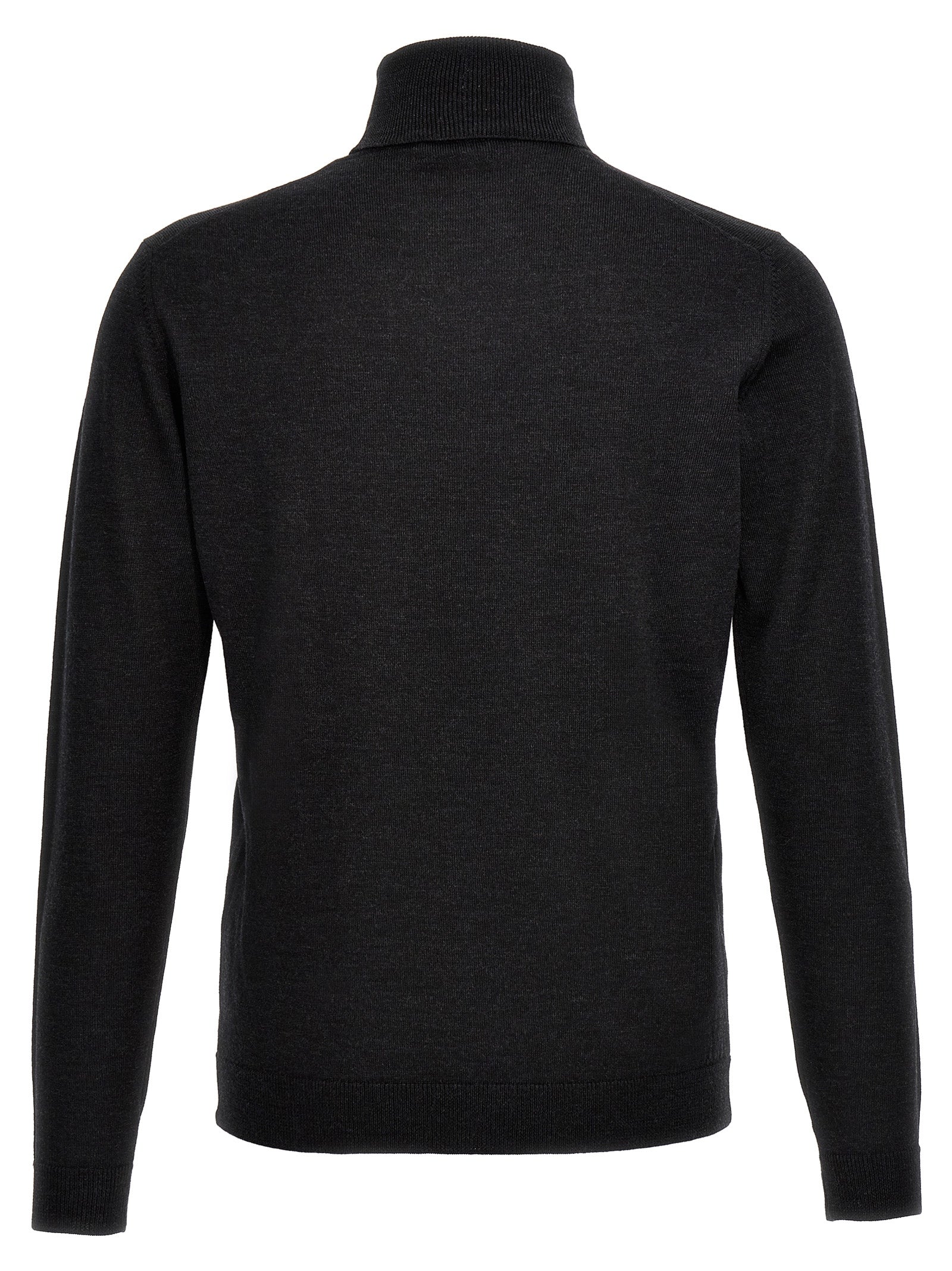 Roberto Collina Gray Merino Wool Cardigan