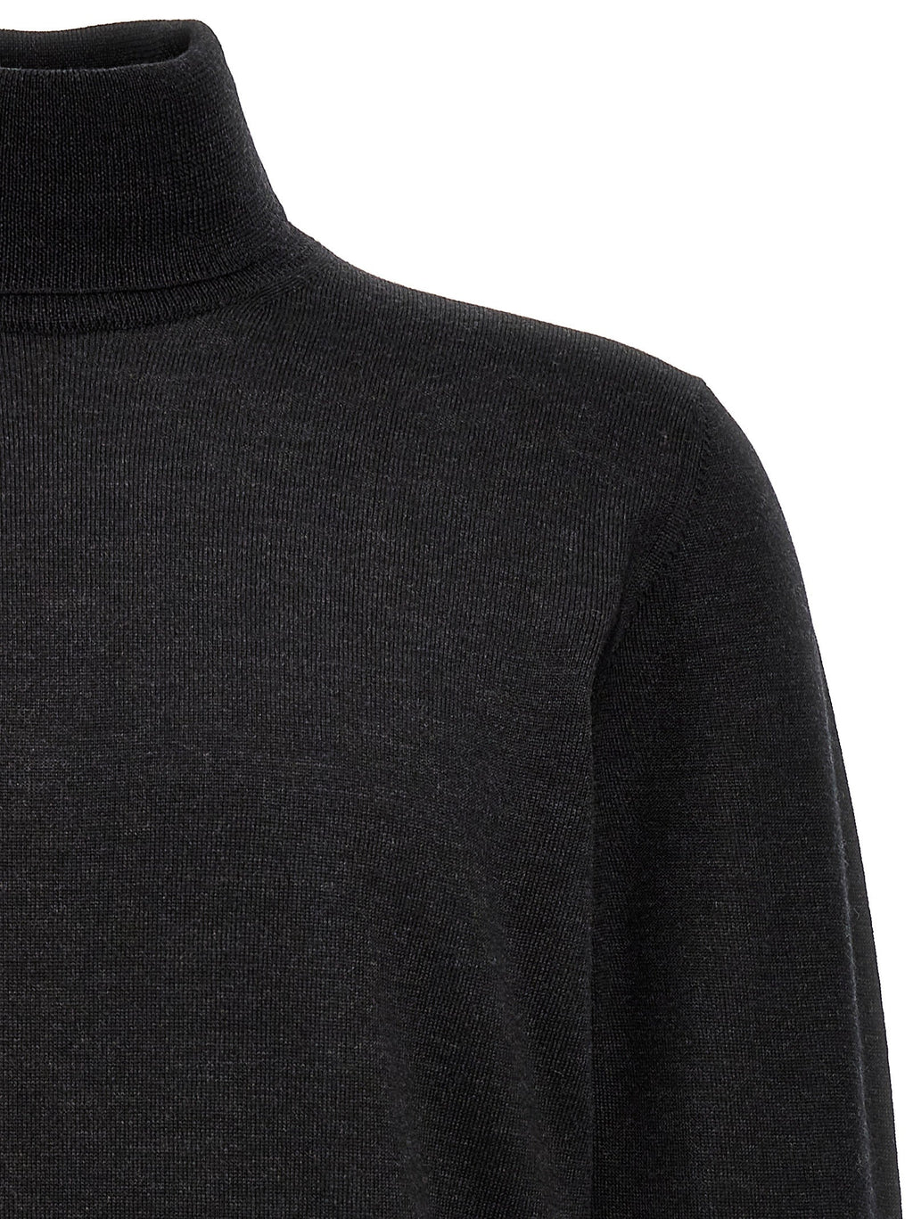 Roberto Collina Gray Merino Wool Cardigan