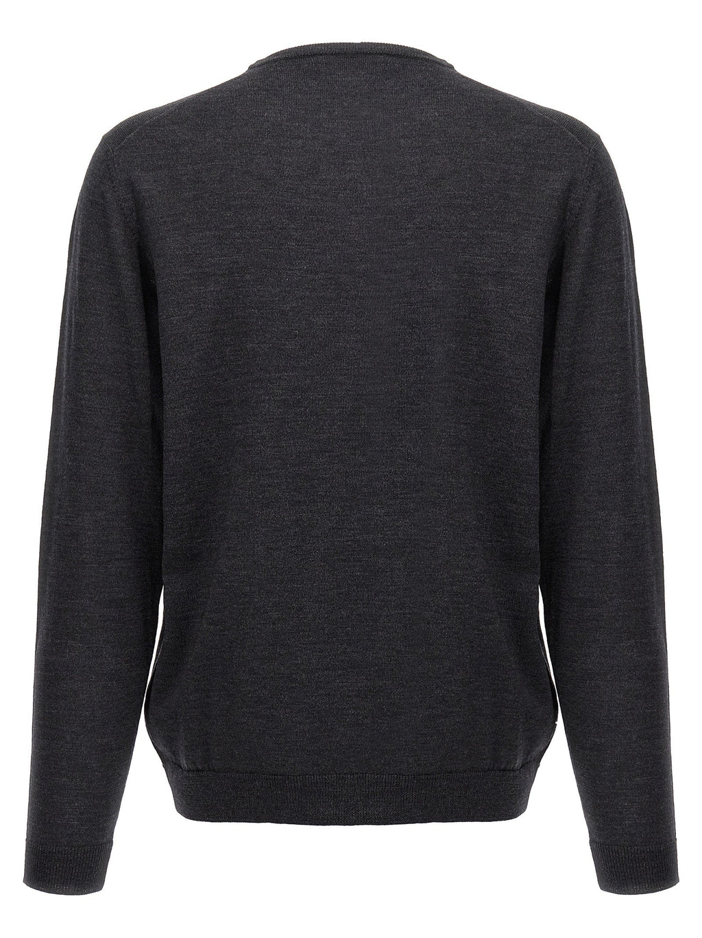 Roberto Collina Gray Merino Wool Cardigan