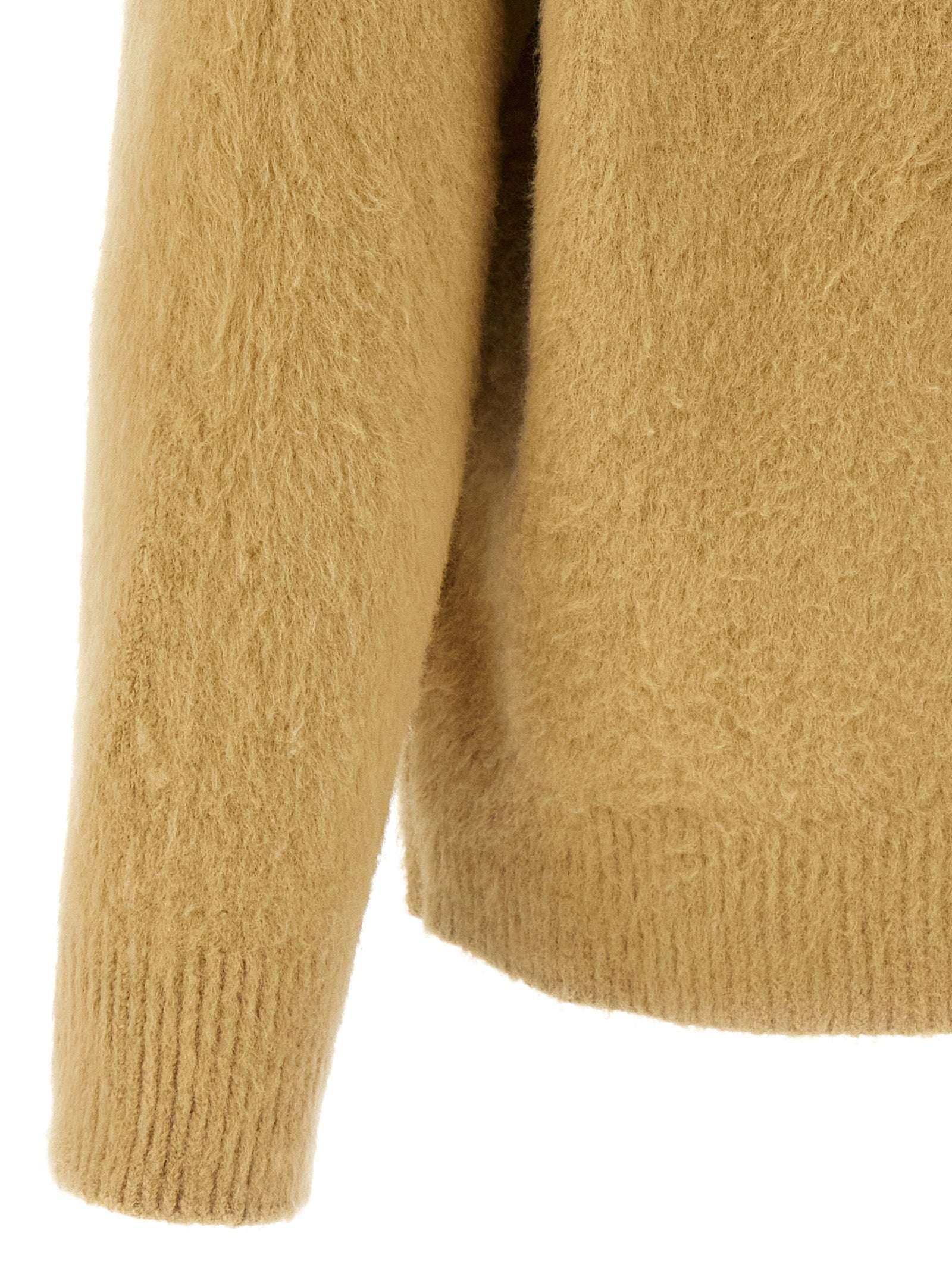 Roberto Collina Beige Cotton Cardigan