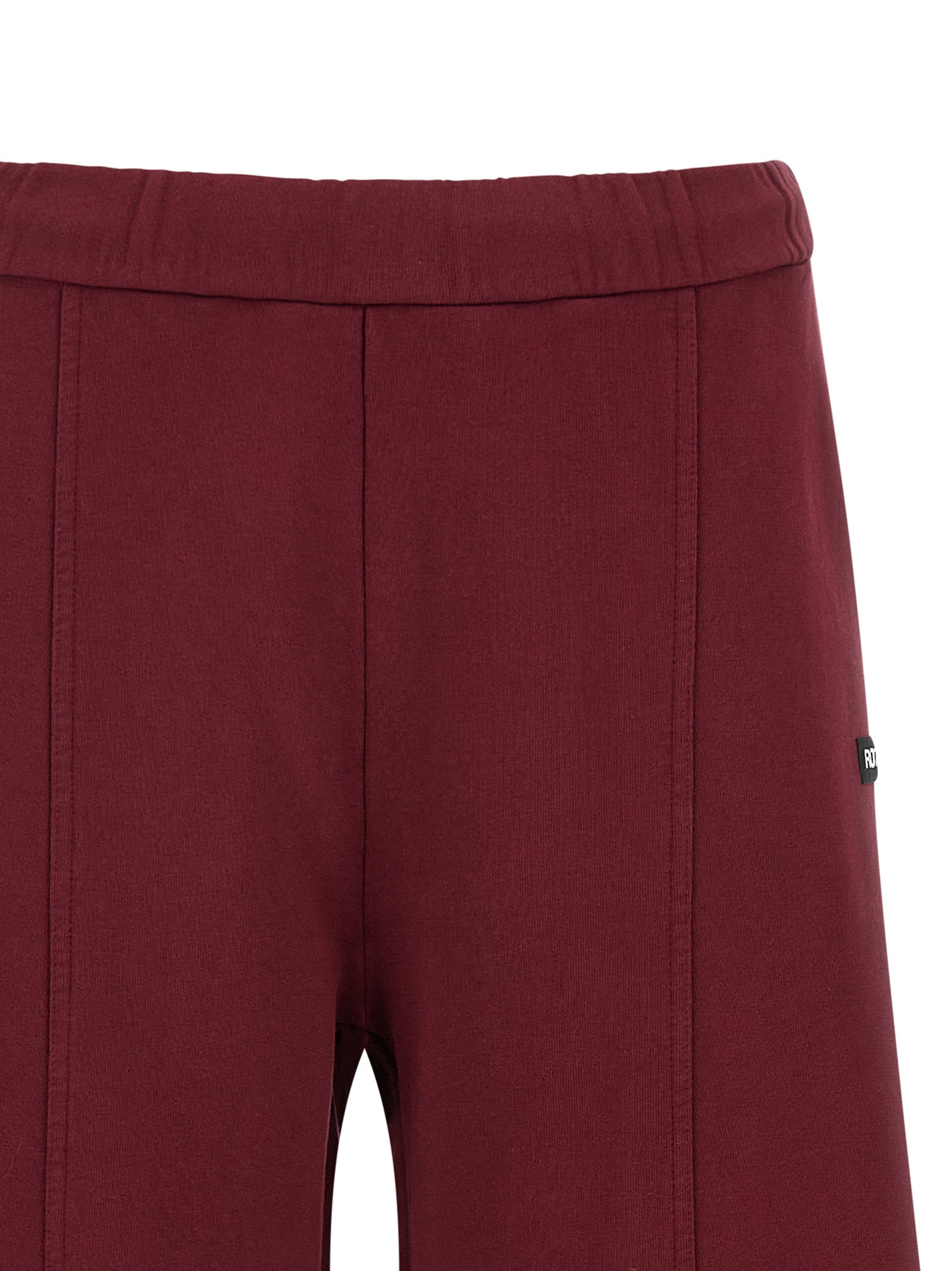 ROTATE BIRGER CHRISTENSEN Bordeaux Cotton Joggers (Workout Pants)