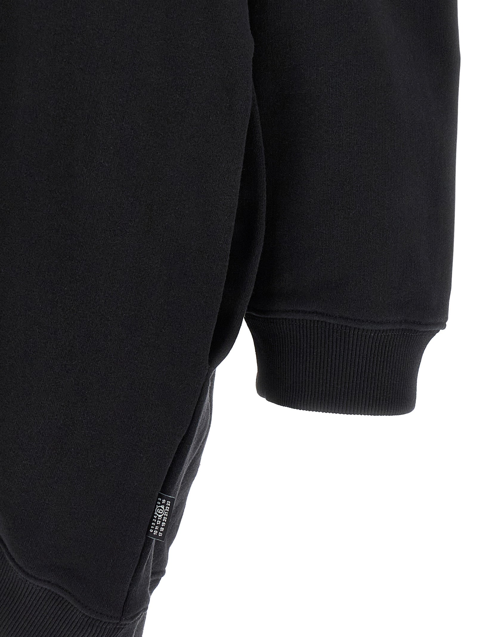 MM6 Maison Margiela Black Cotton Short Dress