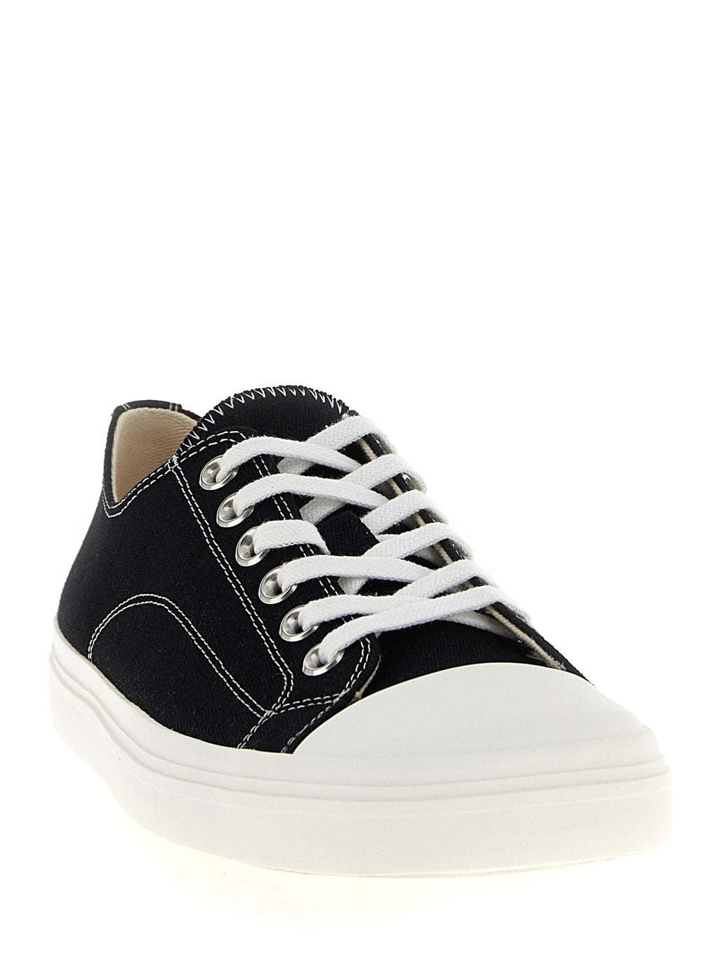 Moschino Bicolor Cotton Sneakers