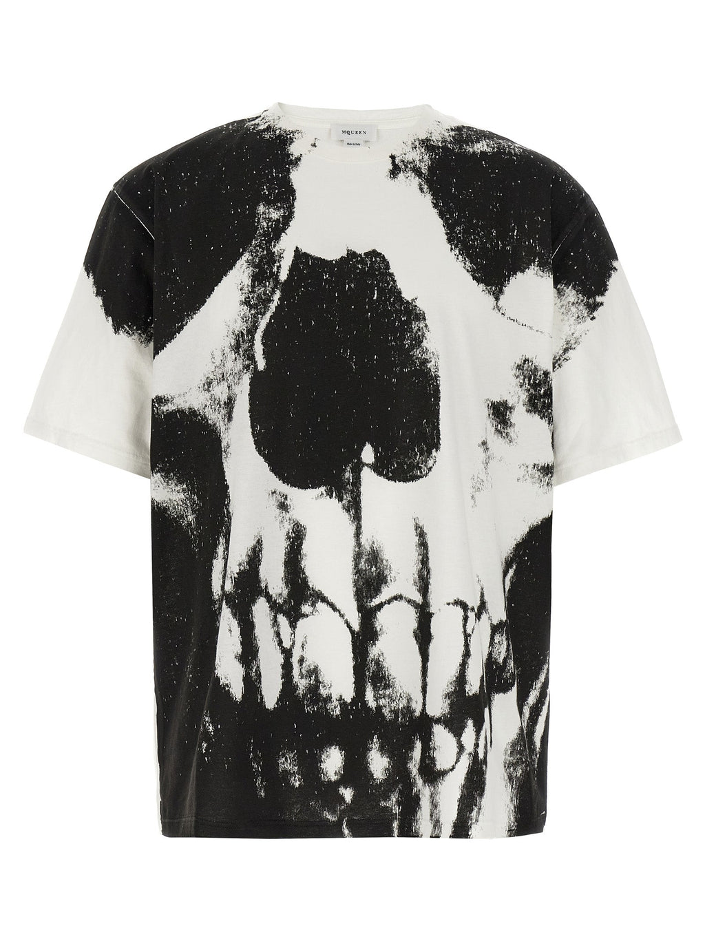 Alexander McQueen Bicolor Cotton T-Shirt