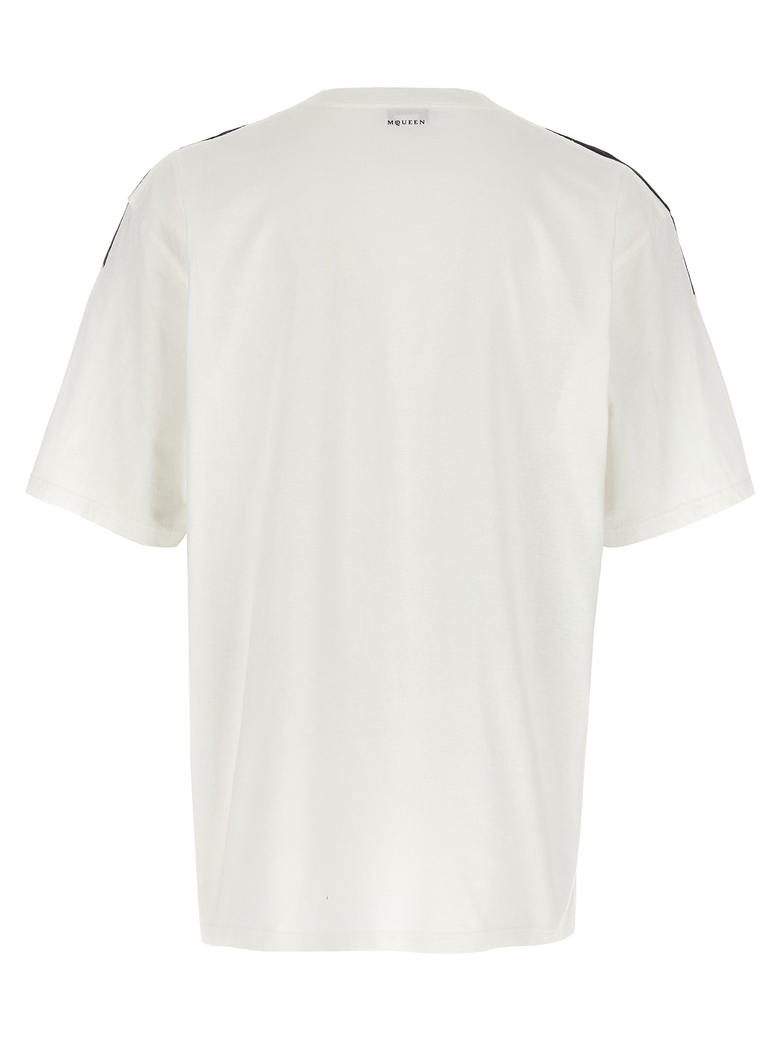 Alexander McQueen Bicolor Cotton T-Shirt