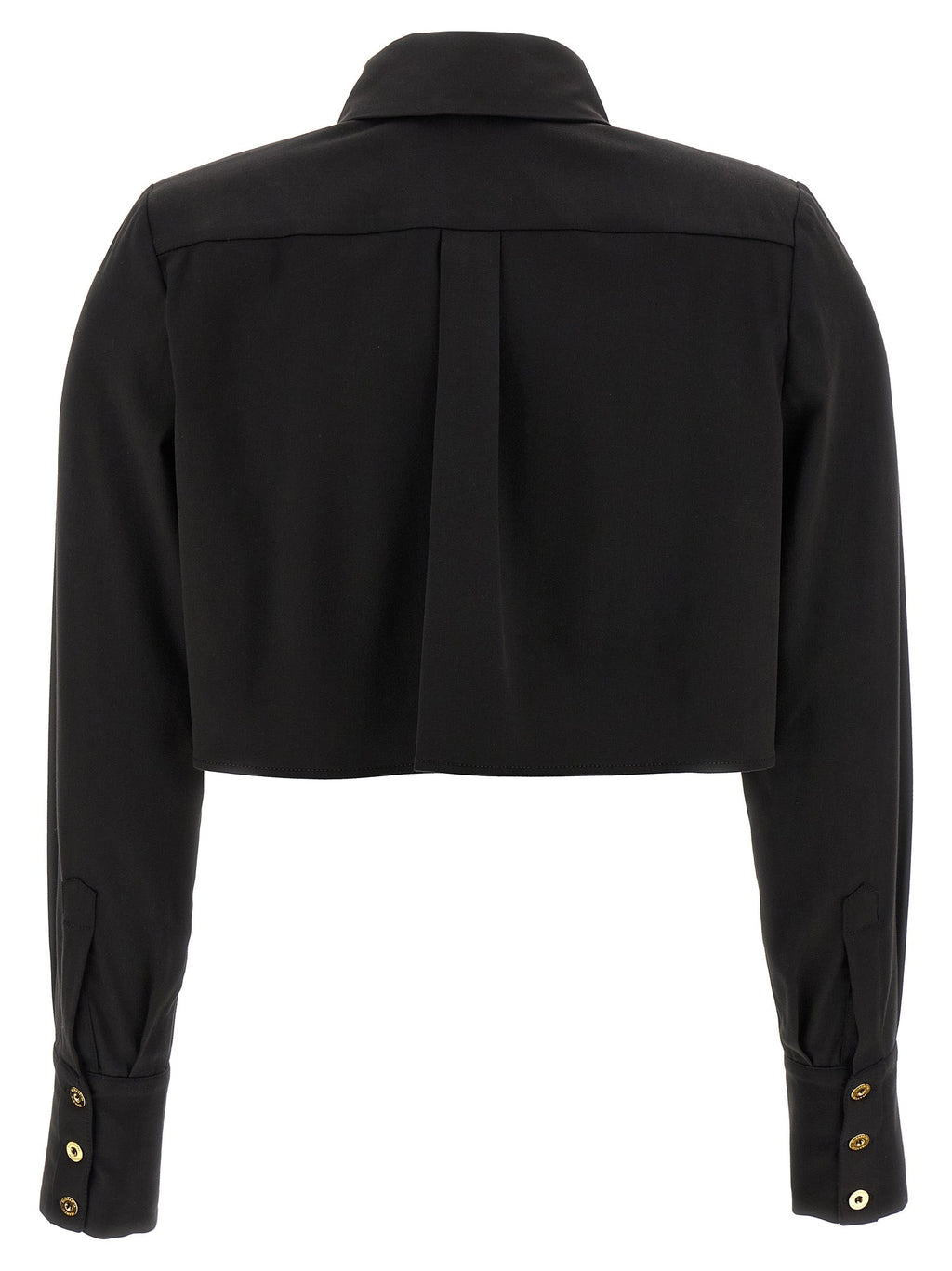 Elisabetta Franchi Black Lycra Blouse