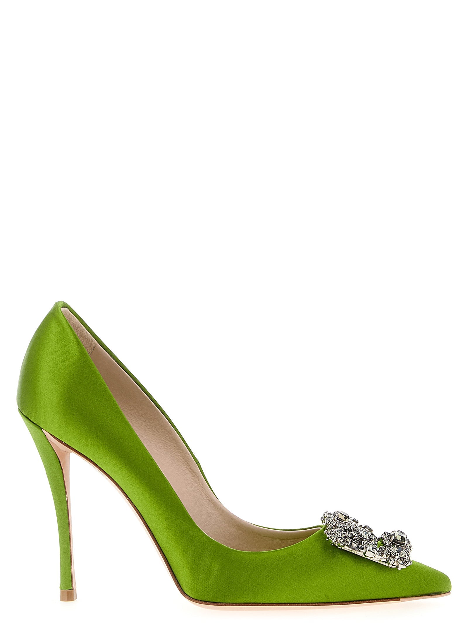 Roger Vivier Bicolor Viscose High Heel Pumps