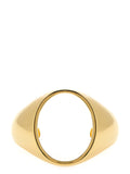 MM6 Maison Margiela Gold Brass Bracelet