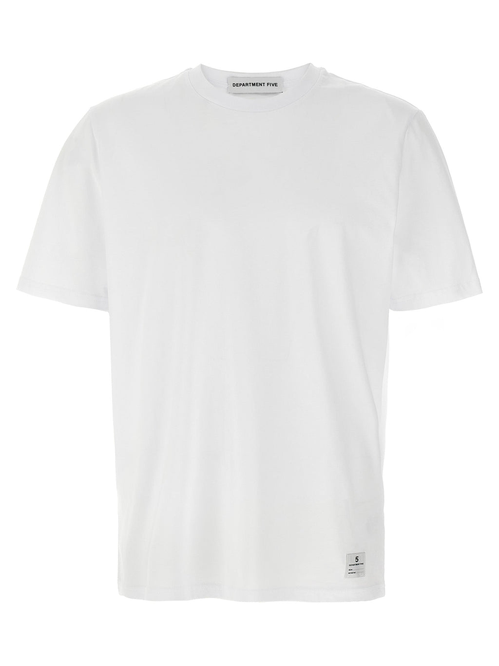 Department 5 White Cotton T-Shirt