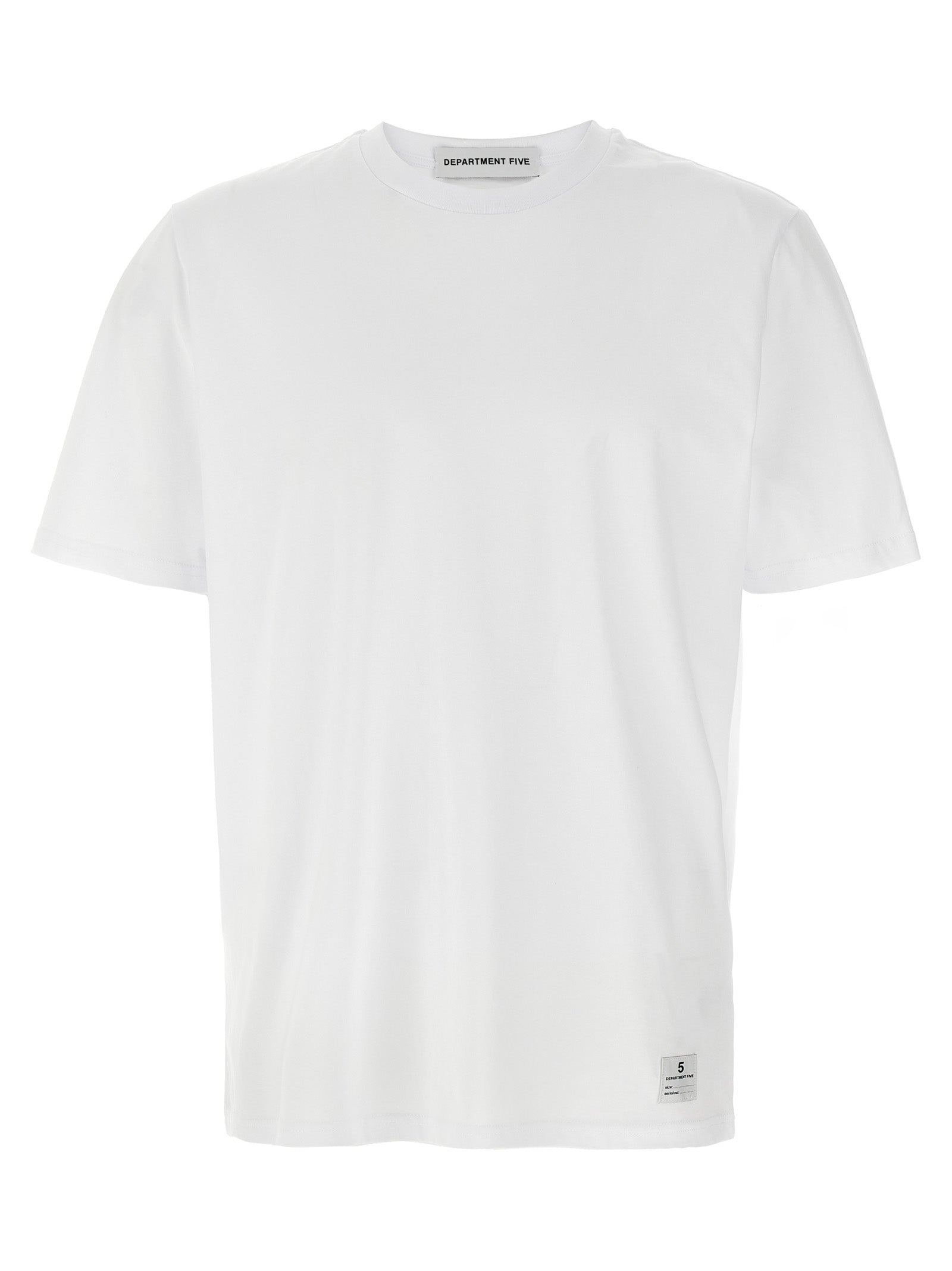 Department 5 White Cotton T-Shirt