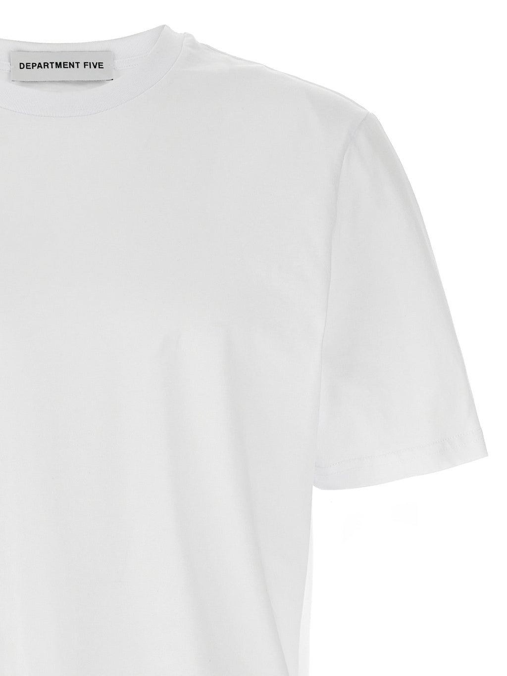 Department 5 White Cotton T-Shirt