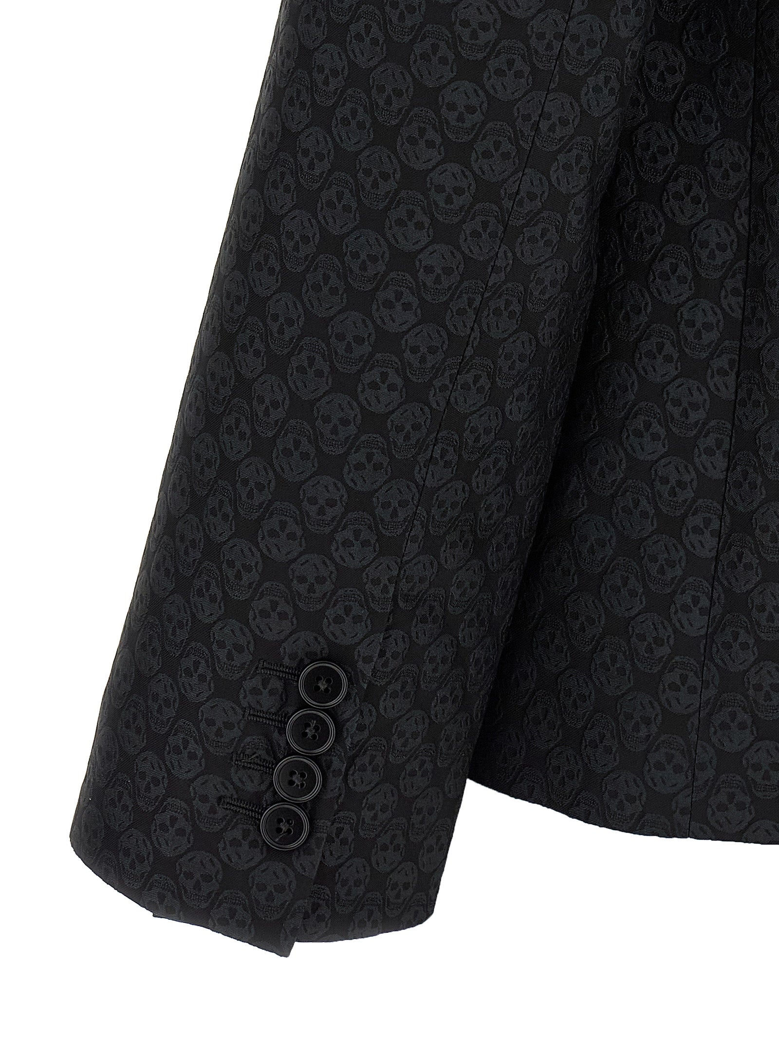 Alexander McQueen Black Viscose Blazer