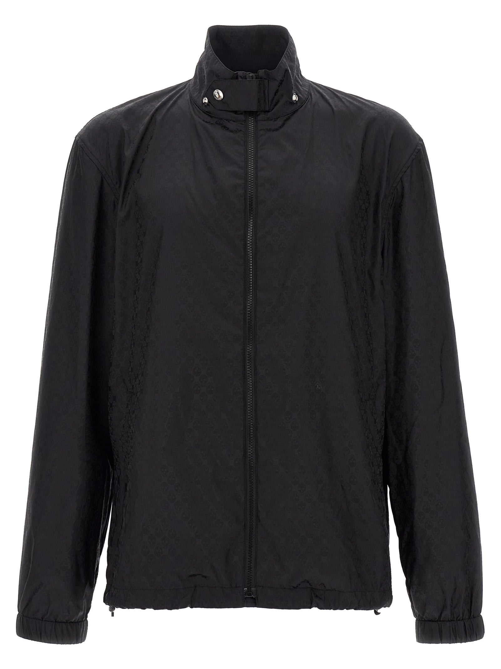 Alexander McQueen Black Polyamide Shell Jacket