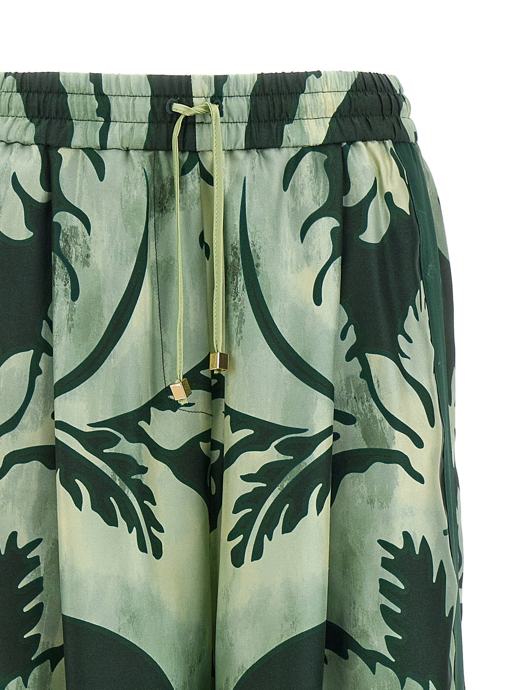 F.R.S. - FOR RESTLESS SLEEPERS Bicolor Silk Casual Pants