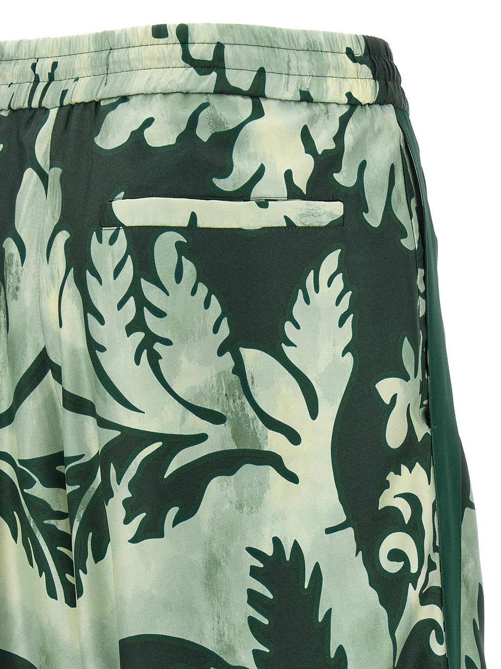 F.R.S. - FOR RESTLESS SLEEPERS Bicolor Silk Casual Pants