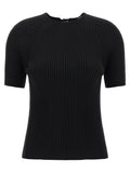 Tory Burch Black Cotton Cardigan