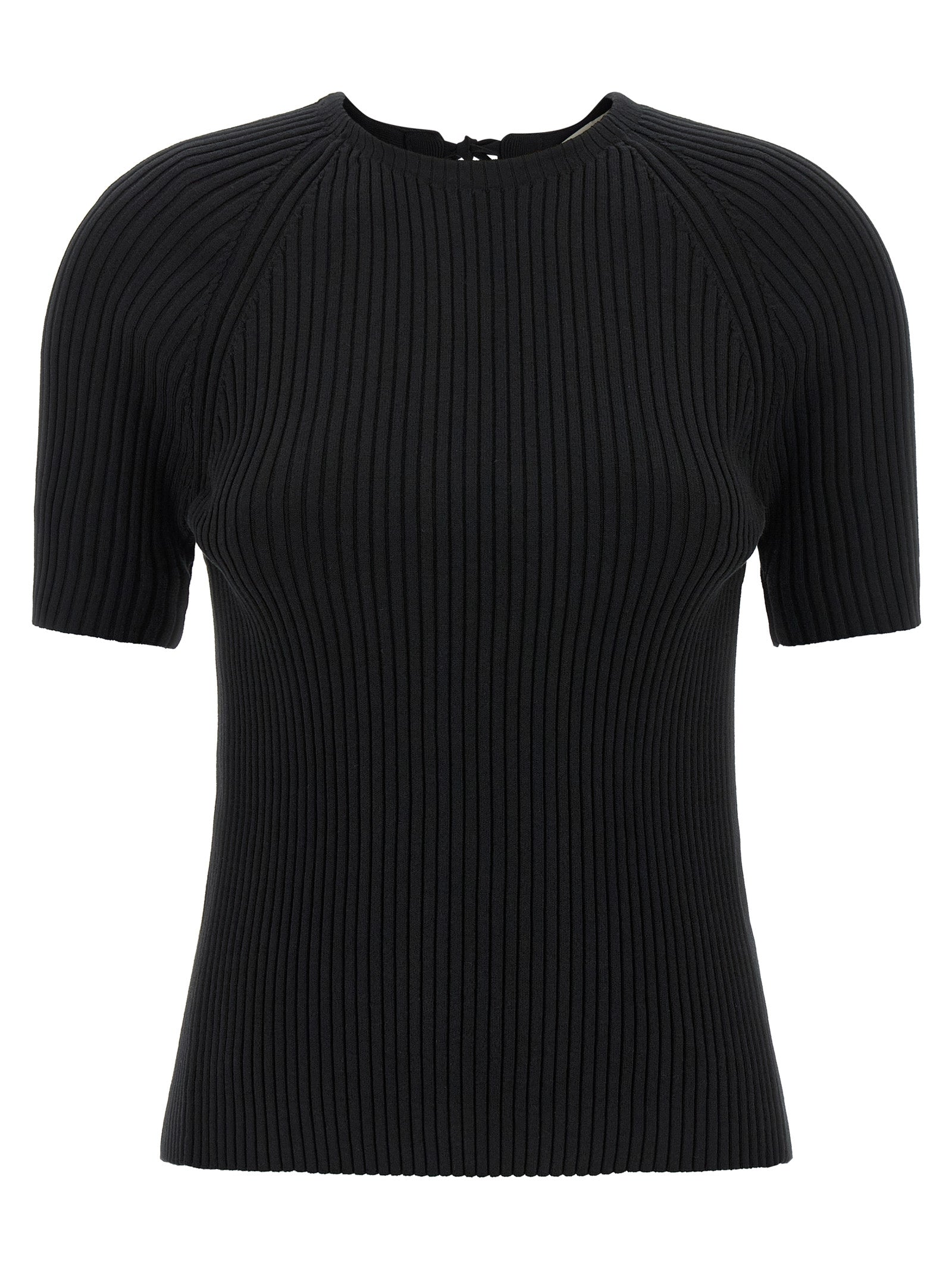 Tory Burch Black Cotton Cardigan