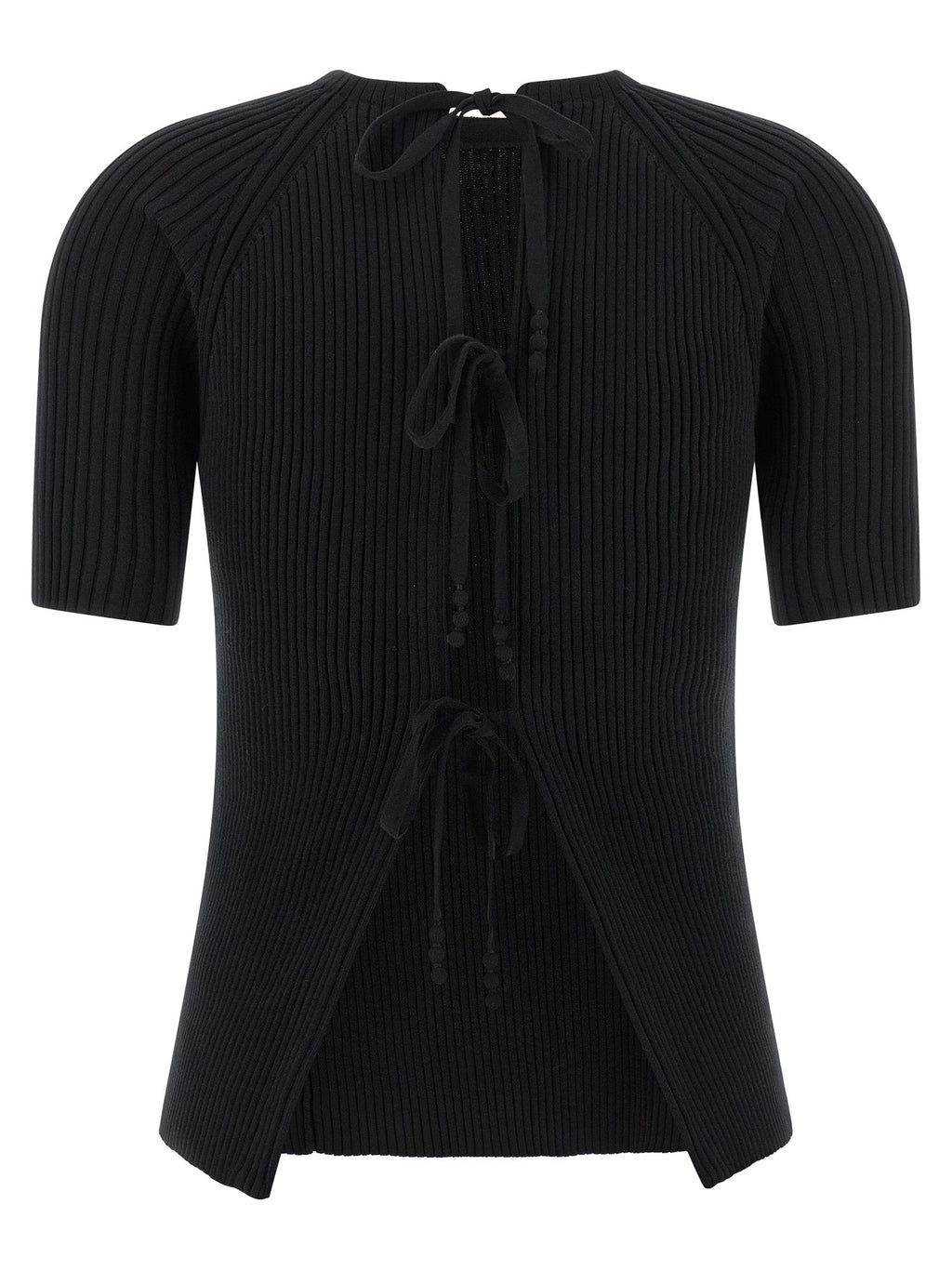 Tory Burch Black Cotton Cardigan
