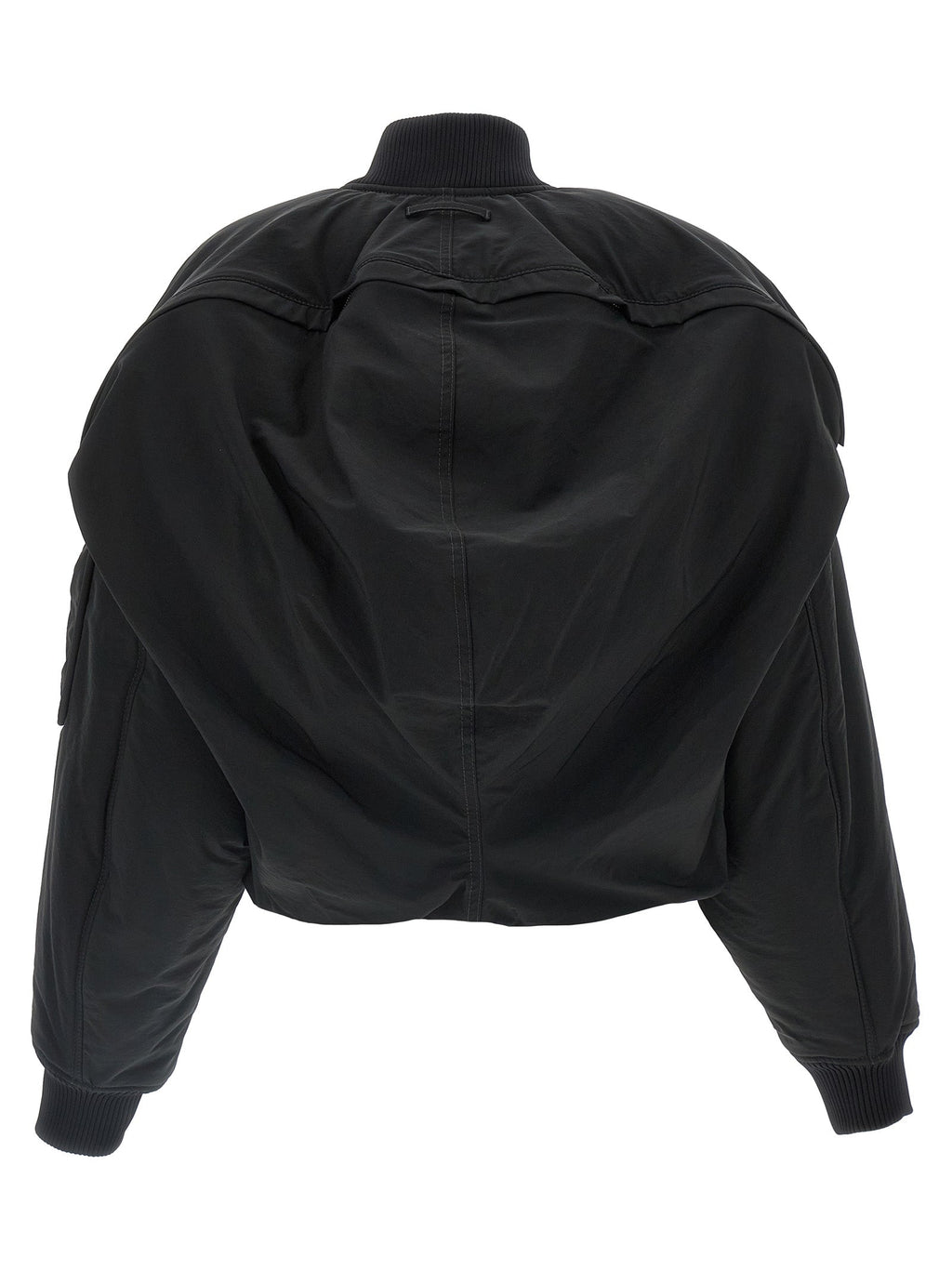 Jean Paul Gaultier Black Polyethylene Bomber