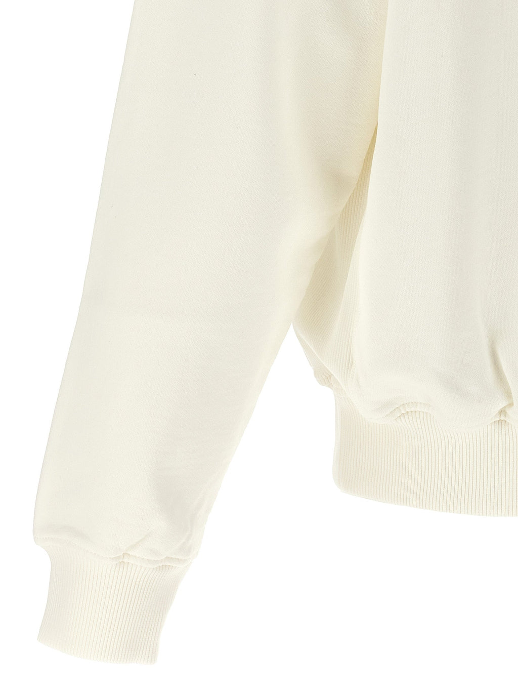 Casablanca White Cotton Sweatshirt