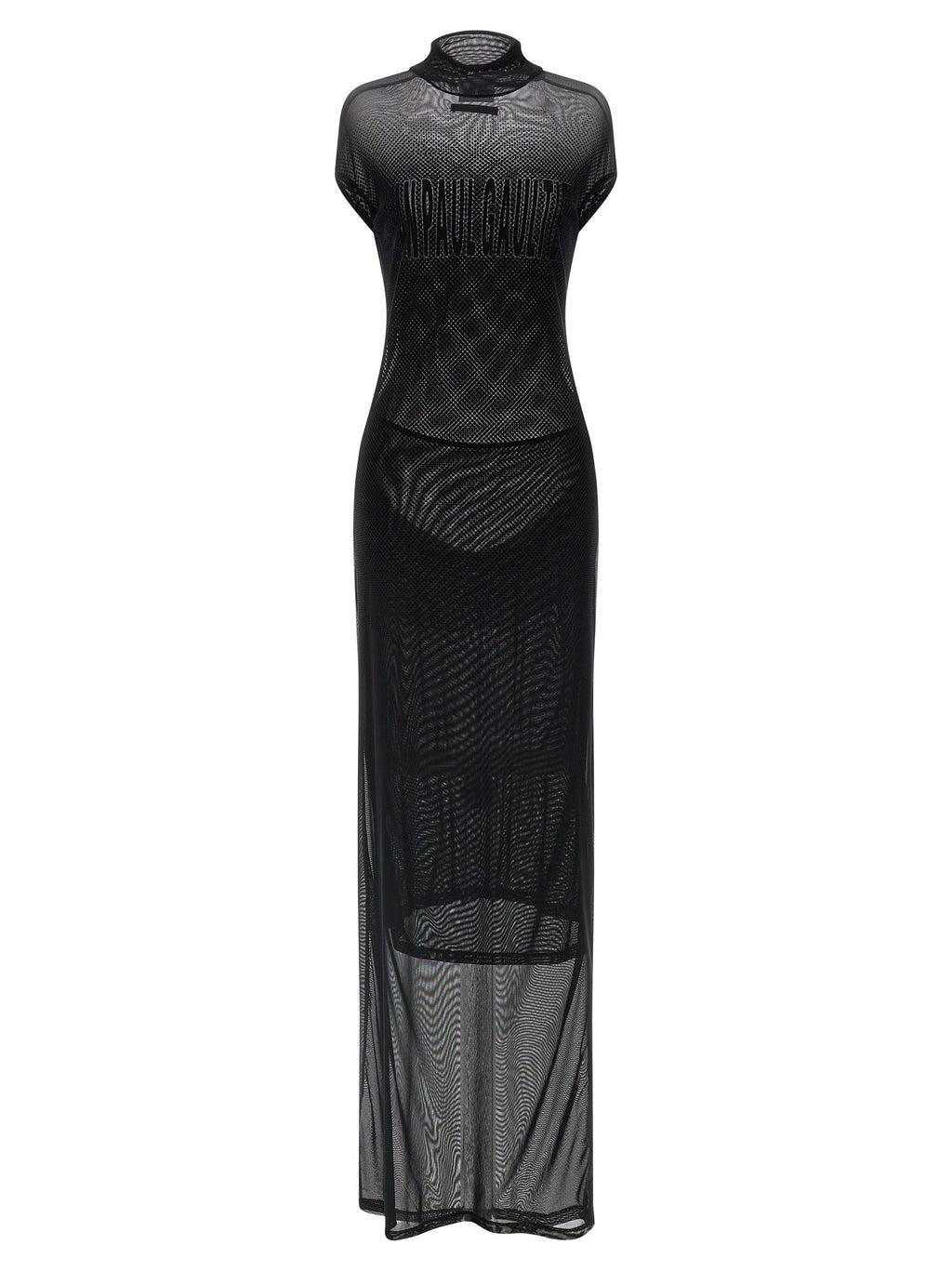 Jean Paul Gaultier Black Polyamide Long Dress