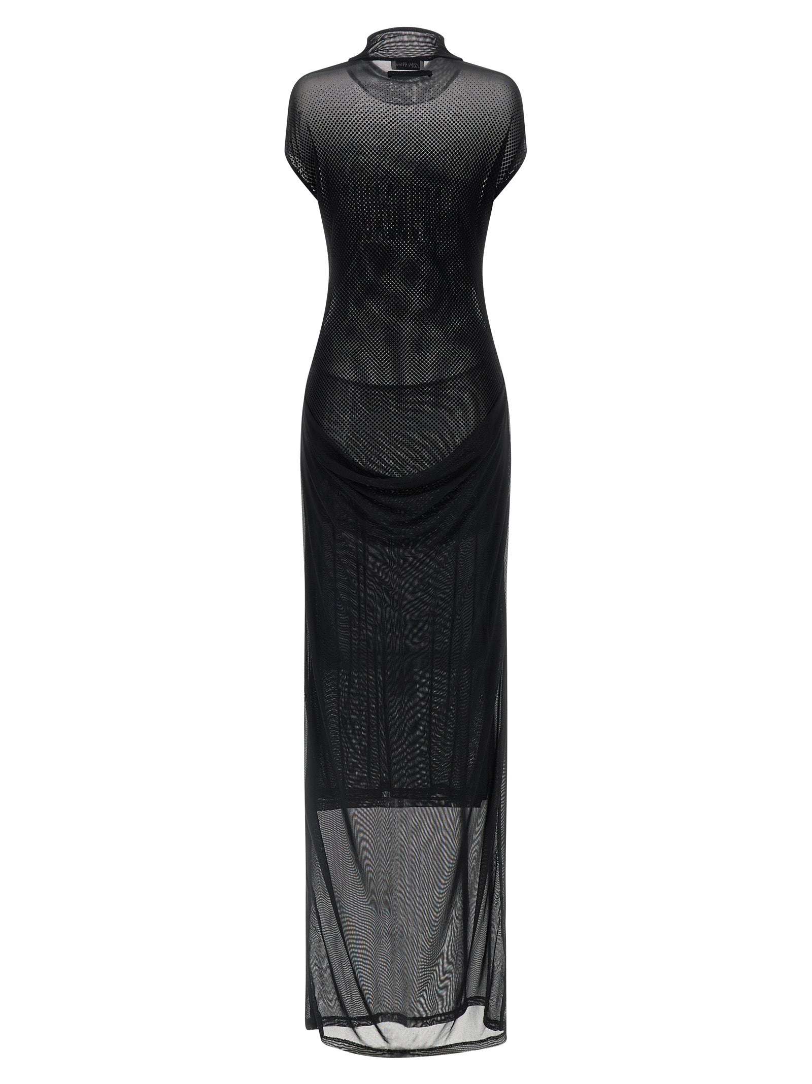 Jean Paul Gaultier Black Polyamide Long Dress
