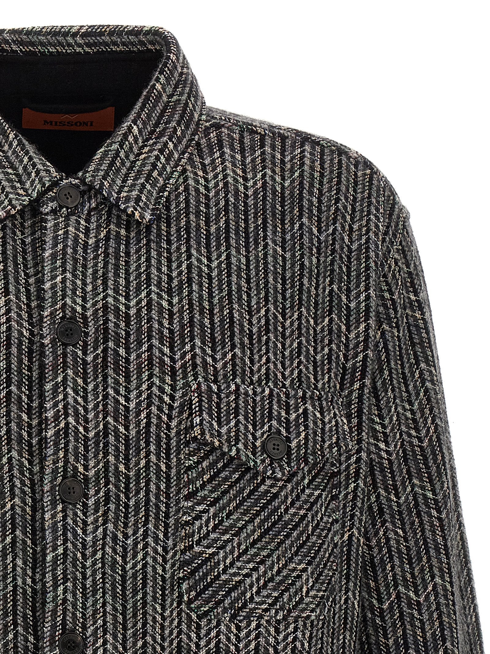 Missoni Gray Wool Blouse