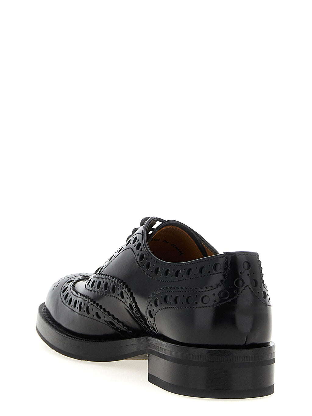Church's Black Calfskin Oxfords And Derbies