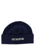 Valentino Garavani Blue Cotton Beanie