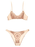 The Attico Multicolor Polyamide Bikini