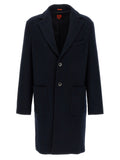 BARENA Black Virgin Wool Coat